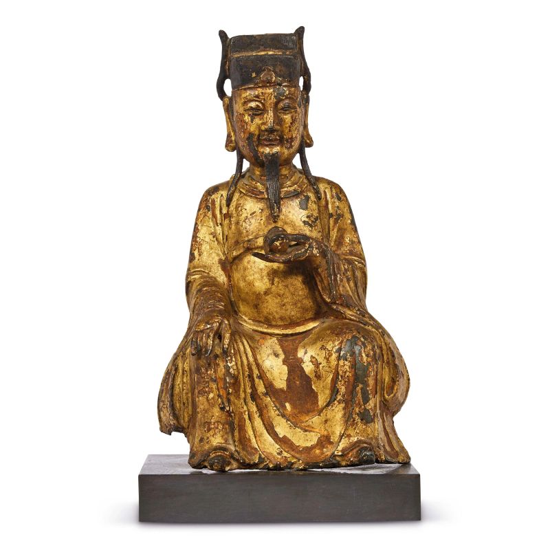 



A LACQUERED AND GILT BRONZE FIGURE OF A DAOIST IMMORTAL, CHINA, MING DYNASTY, 17TH CENTURY  - Auction Asian Art | 东方艺术 - Pandolfini Casa d'Aste