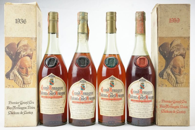      Bas Armagnac Ch&acirc;teau Castex d&rsquo;Armagnac    - Asta Whisky e Distillati da Collezione - Pandolfini Casa d'Aste