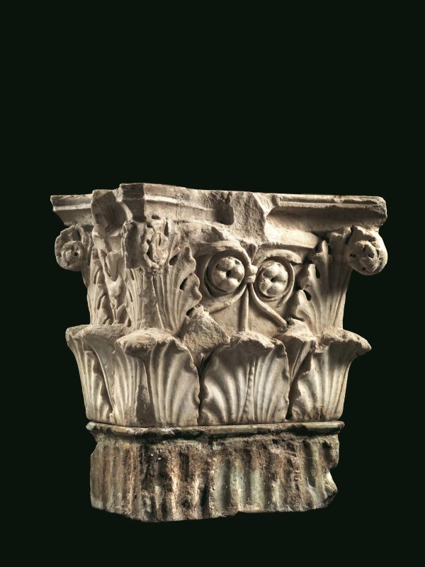 CAPITELLO CORINZIEGGIANTE  - Auction Antiquities - Pandolfini Casa d'Aste