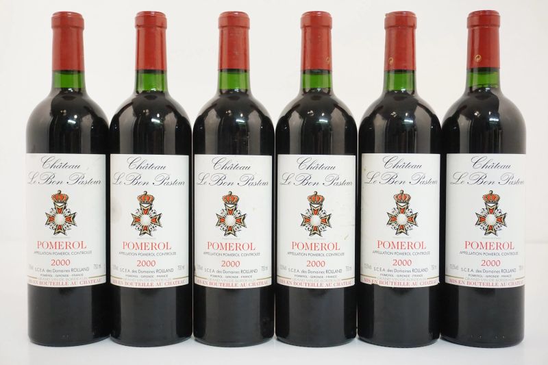 Ch&acirc;teau Le Bon Pasteur 2000  - Auction FINE WINES AND SPIRITS - Pandolfini Casa d'Aste