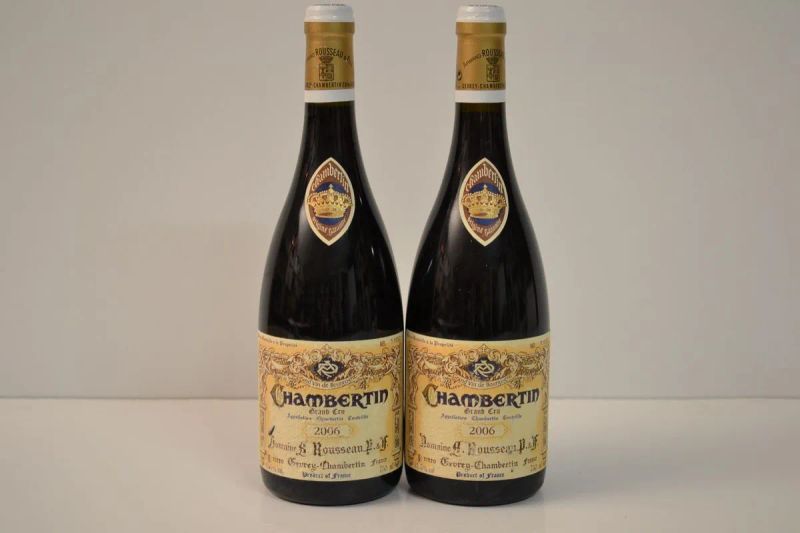 Chambertin Domaine Armand Rousseau 2006  - Asta Vini e distillati da collezione da cantine selezionate - Pandolfini Casa d'Aste