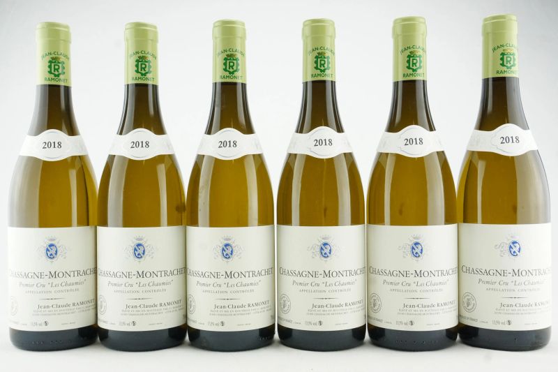 Chassagne-Montrachet Les Chaum&eacute;es Domaine J. C. Ramonet 2018  - Auction THE SIGNIFICANCE OF PASSION - Fine and Rare Wine - Pandolfini Casa d'Aste
