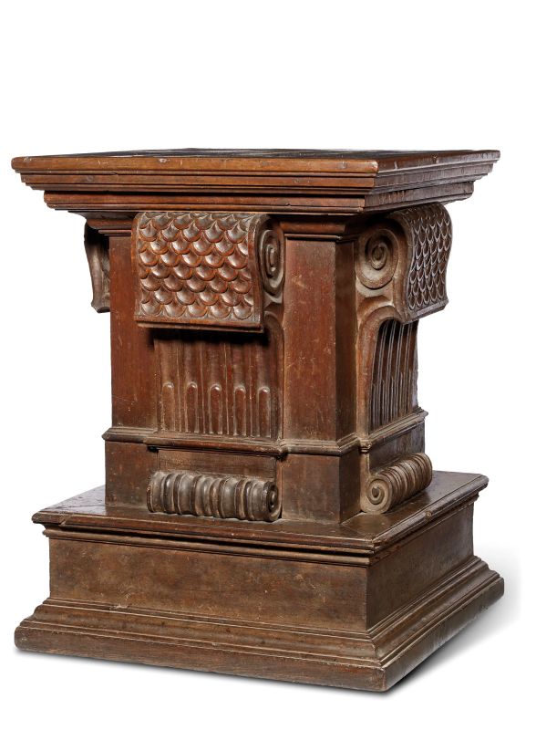 BASAMENTO, TOSCANA, FINE SECOLO XVI  - Auction FURNITURE, PAINTINGS AND SCULPTURES: RESEARCH AND PASSION IN A FLORENTINE COLLECTION - Pandolfini Casa d'Aste