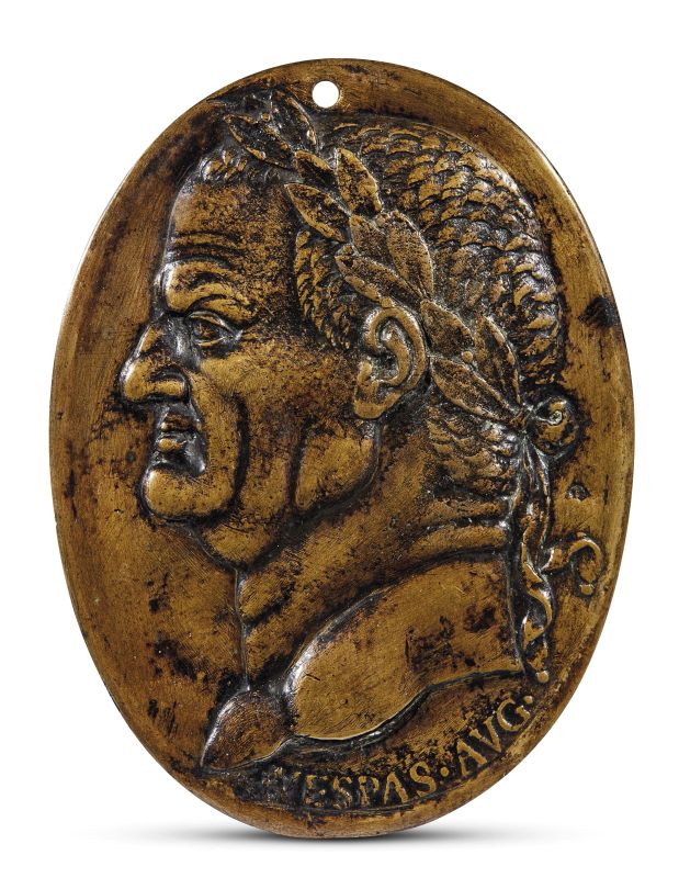 Paduan, mid 16th century, Vespasiano, bronze  - Auction PLAQUETS, MEDALS, BRONZETS - Pandolfini Casa d'Aste
