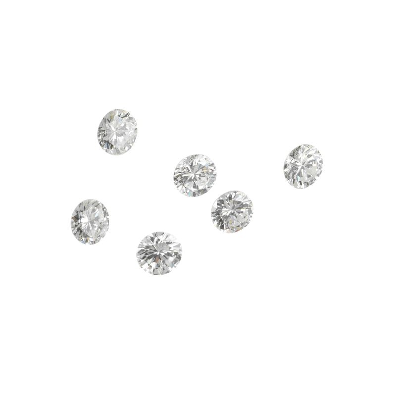 GROUP OF SIX DIAMONDS  - Auction ONLINE AUCTION | FINE JEWELS - Pandolfini Casa d'Aste