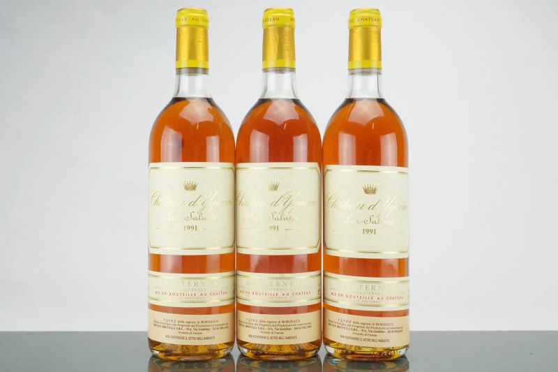 Ch&acirc;teau d&rsquo;Yquem 1991  - Auction L'Essenziale - Fine and Rare Wine - Pandolfini Casa d'Aste