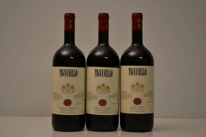 Tignanello Antinori  - Asta VINI PREGIATI DA IMPORTANTI CANTINE ITALIANE - Pandolfini Casa d'Aste