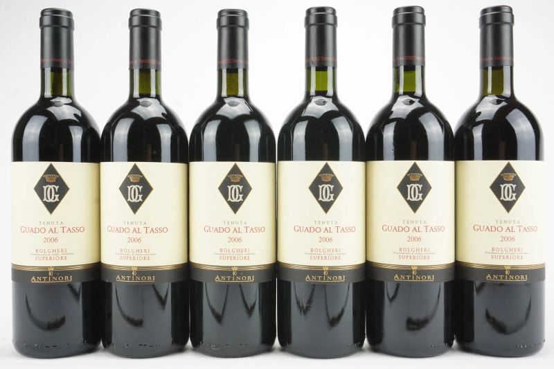      Guado al Tasso Antinori 2006   - Auction Il Fascino e l'Eleganza - A journey through the best Italian and French Wines - Pandolfini Casa d'Aste