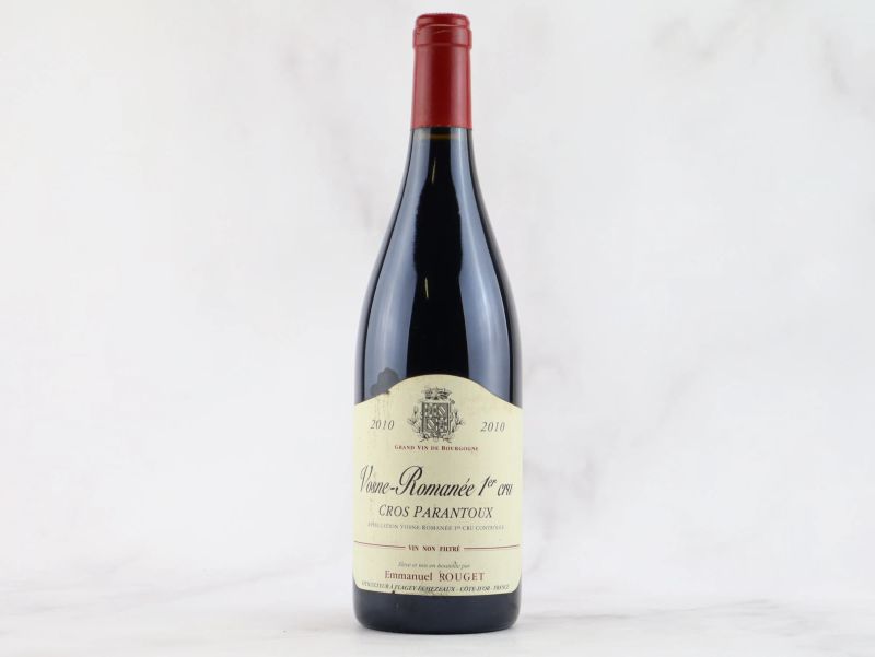 



Vosne-Roman&eacute;e Au Cros Parantoux Domaine Emmanuel Rouget 2010  - Asta ALCHIMIA - Vini Pregiati e da Collezione - Pandolfini Casa d'Aste