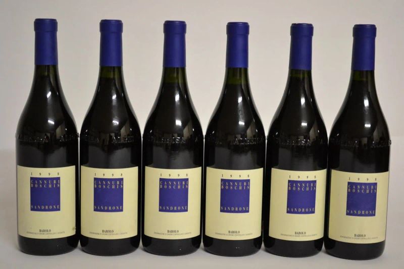 Barolo Cannubi Boschis Sandrone 1998  - Auction PANDOLFINI FOR EXPO 2015: Finest and rarest wines - Pandolfini Casa d'Aste