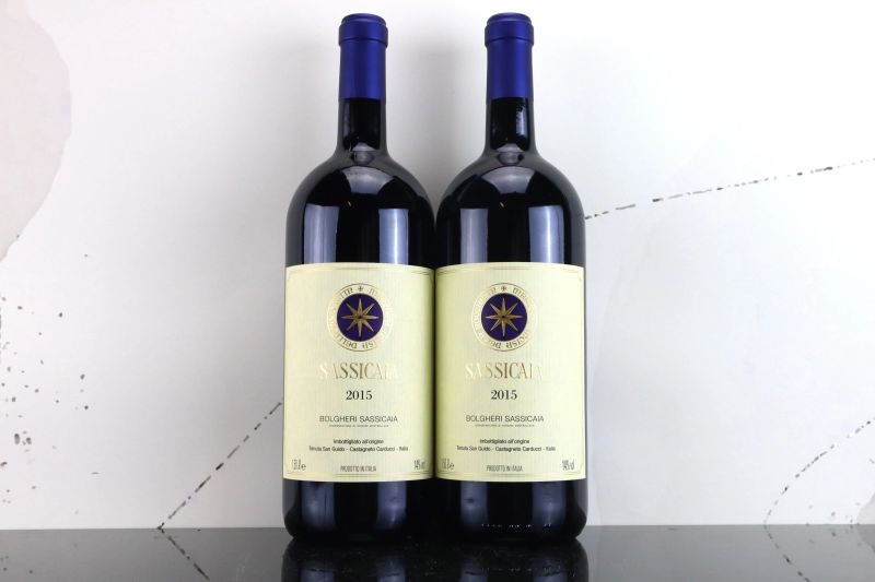 



Sassicaia Tenuta San Guido 2015  - Asta FORMA - Vini Pregiati e da Collezione - Pandolfini Casa d'Aste