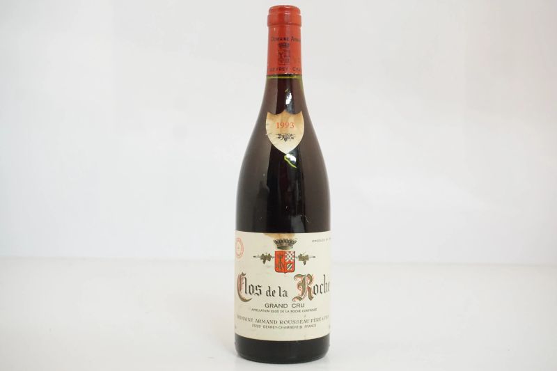      Clos de la Roche Domaine Armand Rousseau 1993   - Asta Vini Pregiati e Distillati da Collezione - Pandolfini Casa d'Aste