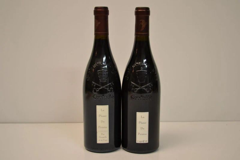 Chateauneuf-du-Pape La Plume du Peintre Domaine de la Mordoree              - Asta Vini da Collezione da Importanti Cantine Private Italiane - Pandolfini Casa d'Aste