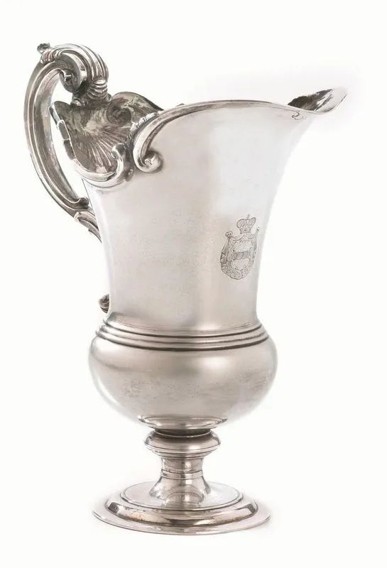 BROCCA, FIRENZE,  METÀ SECOLO XVIII, ARGENTIERE ADRIANO HAFFNER             - Auction Russian, European and Italian Silver - Pandolfini Casa d'Aste