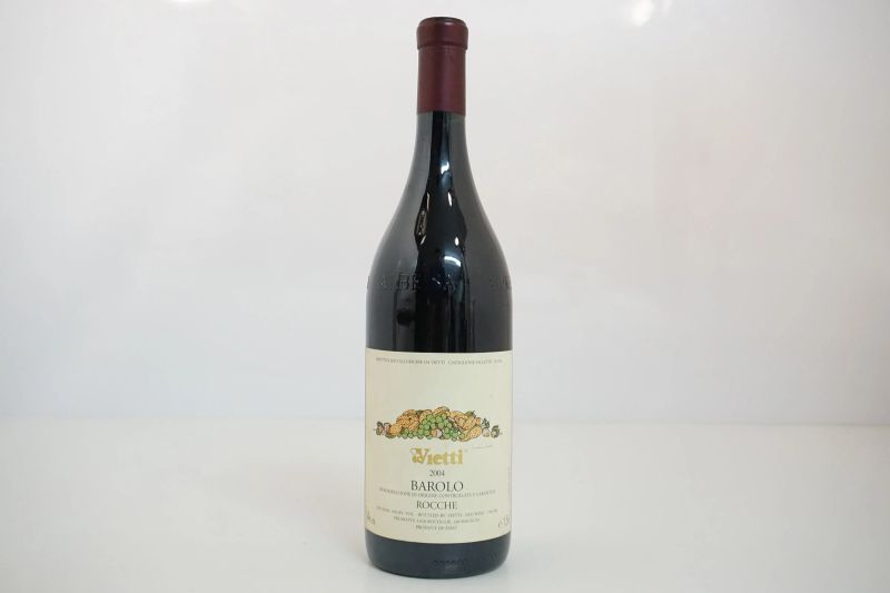      Barolo Rocche Vietti 2004    - Asta Vini Pregiati e Distillati da Collezione - Pandolfini Casa d'Aste