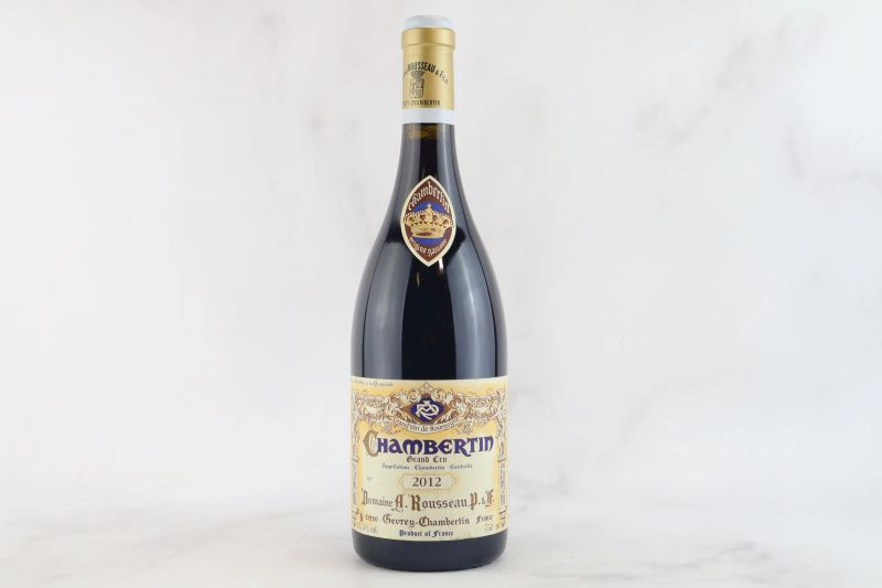 



Chambertin Domaine Armand Rousseau 2012  - Auction La Joie du Vin - Fine and Rare Wine - Pandolfini Casa d'Aste