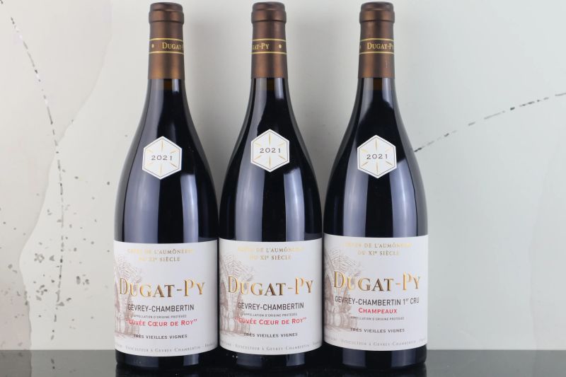 



Selezione Gevrey-Chambertin Tr&egrave;s Vieilles Vignes Domaine Dugat-Py 2021  - Asta FORMA - Vini Pregiati e da Collezione - Pandolfini Casa d'Aste