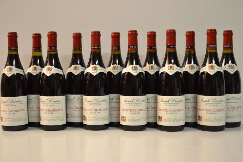 Griotte-Chambertin Domaine Joseph Drouhin 1998  - Asta Vini e distillati da collezione da cantine selezionate - Pandolfini Casa d'Aste