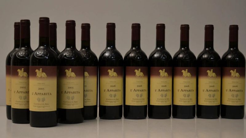 L&rsquo;Apparita Castello di Ama  - Auction FINE WINES FROM IMPORTANT ITALIAN CELLARS - Pandolfini Casa d'Aste