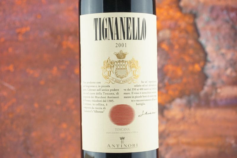 Tignanello Antinori 2001  - Asta Smart Wine 2.0 | Summer Edition - Pandolfini Casa d'Aste