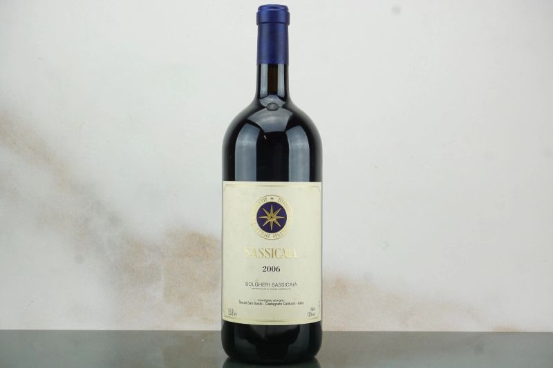 Sassicaia Tenuta San Guido 2006  - Auction LA RAFFINATEZZA DELLA COMPLESSITA' - Fine and Rare Wine - Pandolfini Casa d'Aste