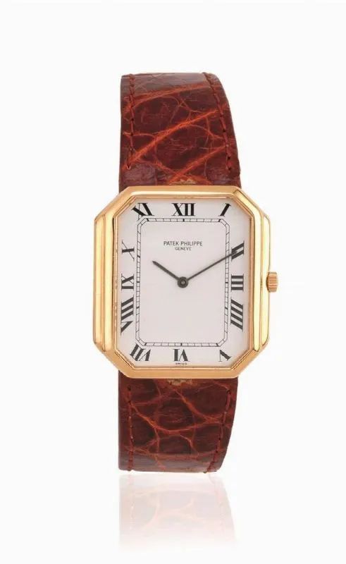 OROLOGIO DA POLSO PATEK PHILIPPE, REF. 3853, N. 2784536, IN ORO GIALLO  - Auction Fine Jewels and Watches - Pandolfini Casa d'Aste