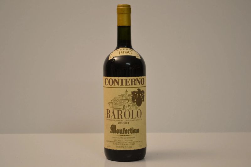 Barolo Monfortino Riserva Giacomo Conterno 1990  - Asta L'Eccellenza dei Vini Italiani ed Esteri da Cantine selezionate - Pandolfini Casa d'Aste