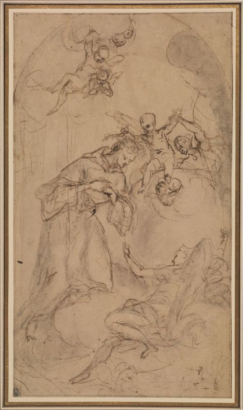 Alessandro Maganza                                                          - Auction Works on paper: 15th to 19th century drawings, paintings and prints - Pandolfini Casa d'Aste