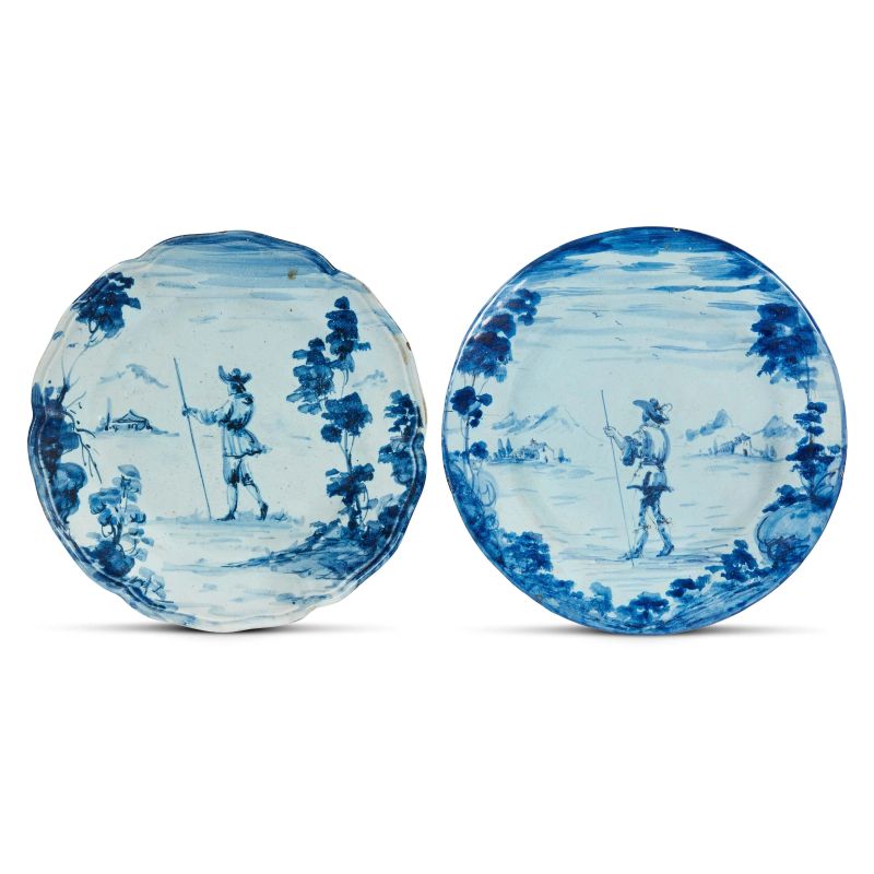 



TWO DISHES, SAVONA, 18TH CENTURY  - Auction CERAMICS. MAJOLICA AND PORCELAIN FROM THE RENAISSANCE TO THE 18TH CENTURY - Pandolfini Casa d'Aste