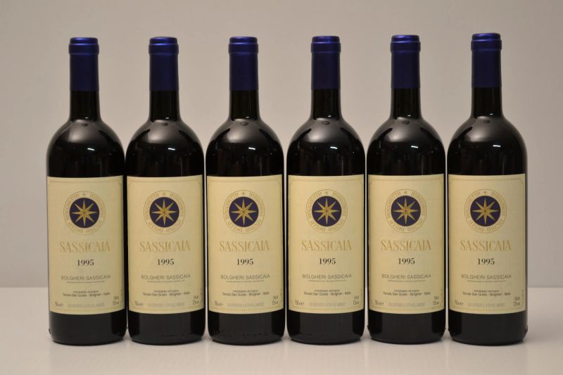 Sassicaia Tenuta San Guido 1995  - Auction An Extraordinary Selection of Finest Wines from Italian Cellars - Pandolfini Casa d'Aste