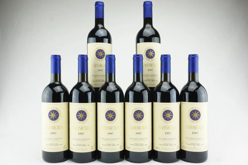 Sassicaia Tenuta San Guido 1997  - Auction THE SIGNIFICANCE OF PASSION - Fine and Rare Wine - Pandolfini Casa d'Aste