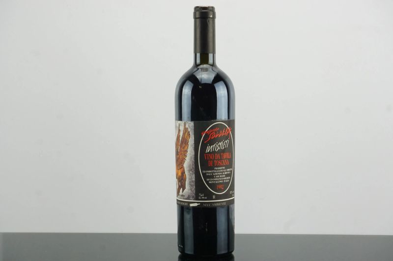 Intistieti Case Basse di Gianfranco Soldera 1992  - Auction AS TIME GOES BY | Fine and Rare Wine - Pandolfini Casa d'Aste