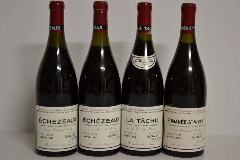 Selezione Domaine de La Romanee Conti 1992  - Auction Finest and Rarest Wines - Pandolfini Casa d'Aste