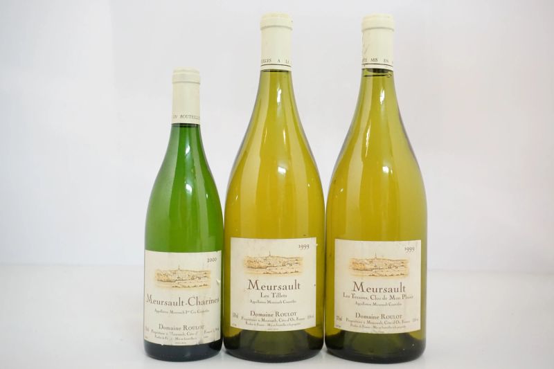      Selezione Meursault Domaine Roulot   - Asta Vini Pregiati e Distillati da Collezione - Pandolfini Casa d'Aste