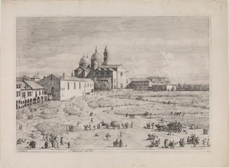 Canal, Giovanni Antonio detto Canaletto  - Auction Prints and Drawings from XVI to XX century - Books and Autographs - Pandolfini Casa d'Aste