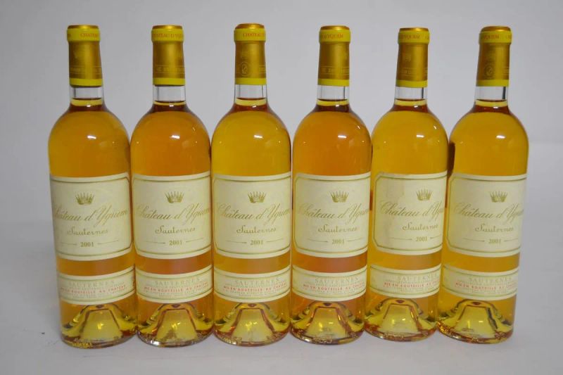 Chateau d Yquem 2001  - Auction PANDOLFINI FOR EXPO 2015: Finest and rarest wines - Pandolfini Casa d'Aste