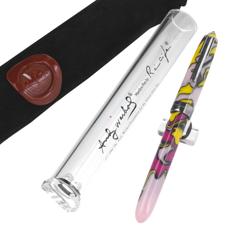 RECIFE ANDY WARHOL MARYLIN PEN PENNA STILOGRAFICA EDIZIONE LIMITATA N.1533/7500 ANNO 1994  - Asta ASTA A TEMPO | OROLOGI E PENNE - Pandolfini Casa d'Aste