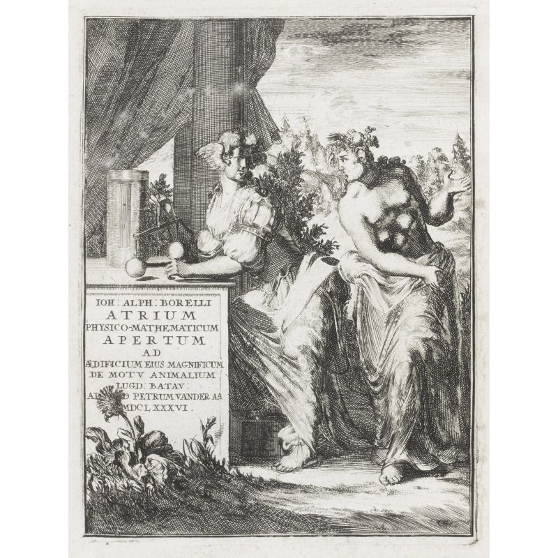 Borelli, Giovanni Alfonso. De vi percussionis, et motionibus naturalibus a gravitate pendentibus. Leida, van der Aa, 1686.  - Asta LIBRI, MANOSCRITTI, AUTOGRAFI E STAMPE - Pandolfini Casa d'Aste