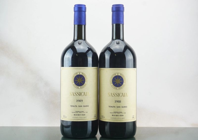 Sassicaia Tenuta San Guido  - Auction LA RAFFINATEZZA DELLA COMPLESSITA' - Fine and Rare Wine - Pandolfini Casa d'Aste