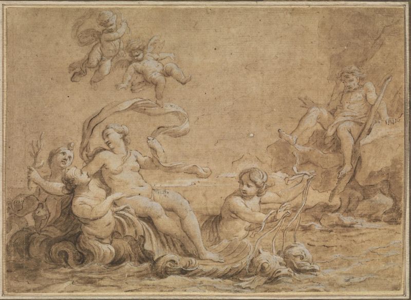  Scuola veneta, sec. XVII  - Auction Works on paper: 15th to 19th century drawings, paintings and prints - Pandolfini Casa d'Aste