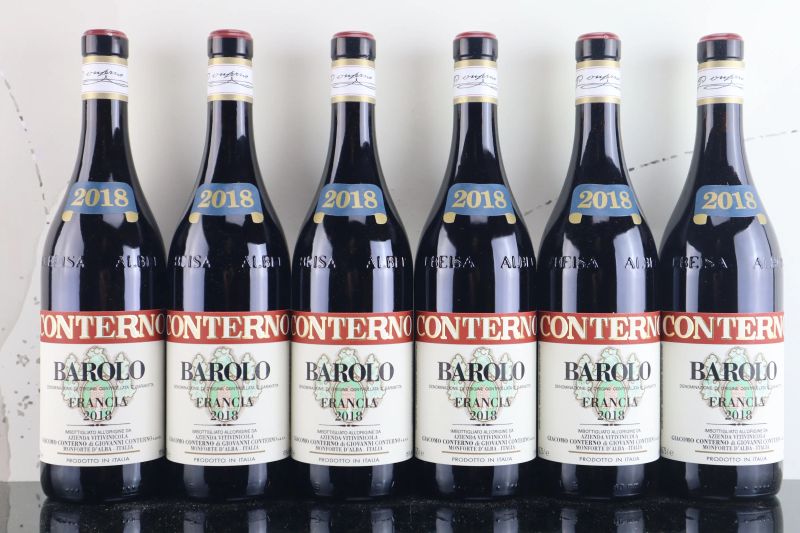 



Barolo Cascina Francia Giacomo Conterno 2018  - Asta FORMA - Vini Pregiati e da Collezione - Pandolfini Casa d'Aste