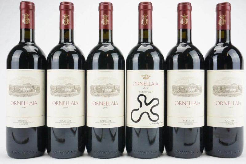      Ornellaia 2014   - Asta Il Fascino e l'Eleganza - Un percorso tra i migliori Vini italiani e francesi - Pandolfini Casa d'Aste