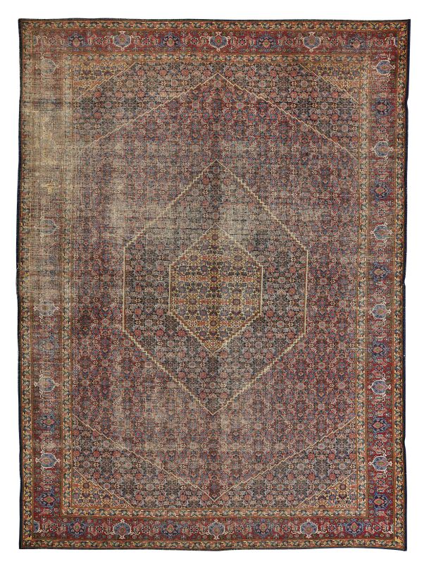      TAPPETO TABRIZ KHOI, PERSIA, 1940   - Auction Online Auction | Furniture and Works of Art from Veneta proprietY - PART TWO - Pandolfini Casa d'Aste