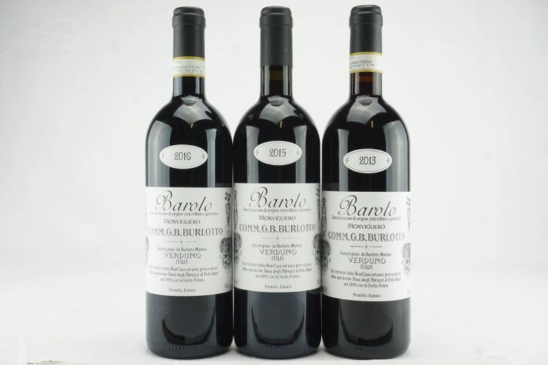 Barolo Monvigliero G. B. Burlotto  - Auction THE SIGNIFICANCE OF PASSION - Fine and Rare Wine - Pandolfini Casa d'Aste