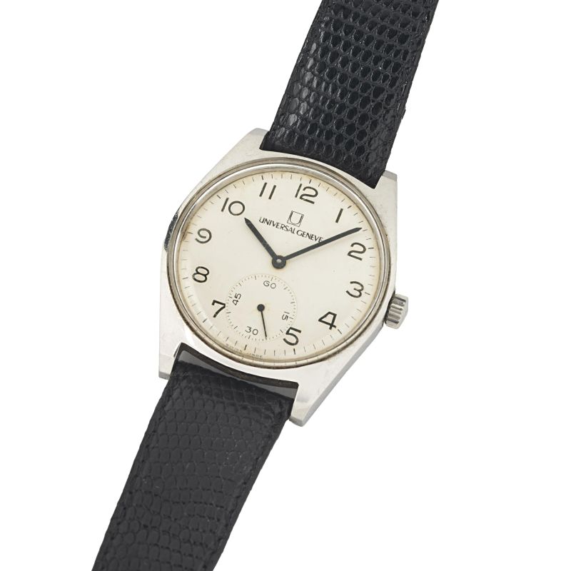 



UNIVERSAL GENEVE FERROVIE DELLO STATO STAINLESS STEEL WRISTWATCH REF. 864.106  - Auction ARCADE |  WATCHES AND COLLECTIBLE PENS - Pandolfini Casa d'Aste