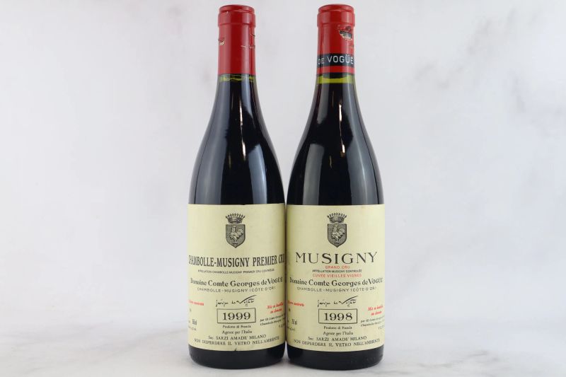 



Selezione Domaine Comte Georges de Vog&uuml;&eacute;  - Asta La Joie du Vin - Vini Pregiati e da Collezione - Pandolfini Casa d'Aste