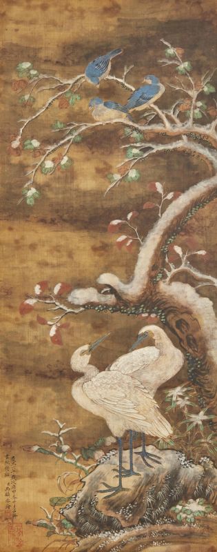 A PAINTING, CHINA, QING DYNASTY,&nbsp; 19TH CENTURY  - Auction ASIAN ART / &#19996;&#26041;&#33402;&#26415;   - Pandolfini Casa d'Aste