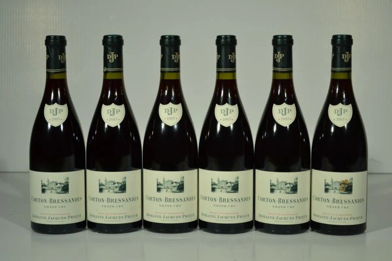 Corton-Bressandes Grand Cru Domaine Jacques Prieur 2007  - Asta Vini pregiati e da collezione - Pandolfini Casa d'Aste