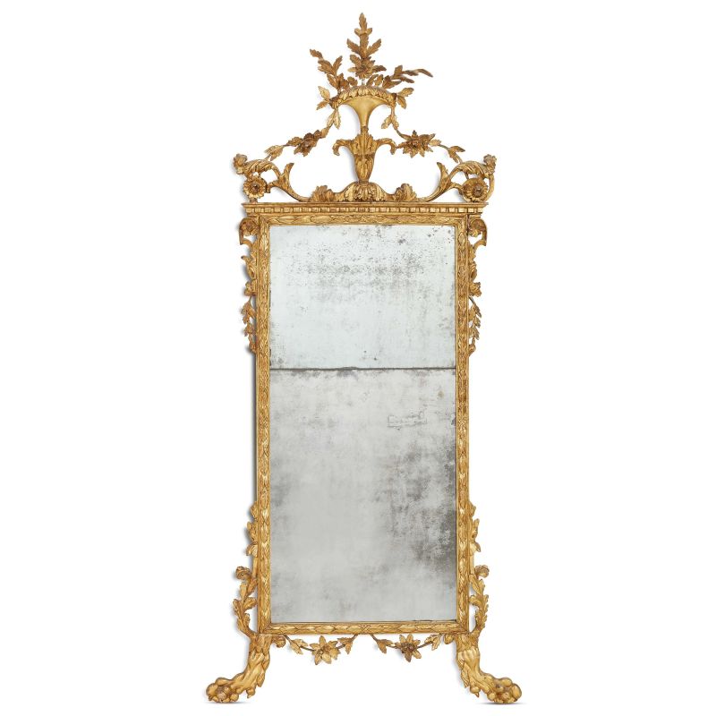 A TUSCAN MIRROR, MID 18TH CENTURY  - Auction FURNITURE, OBJECTS OF ART AND SCULPTURES FROM PRIVATE COLLECTIONS - Pandolfini Casa d'Aste