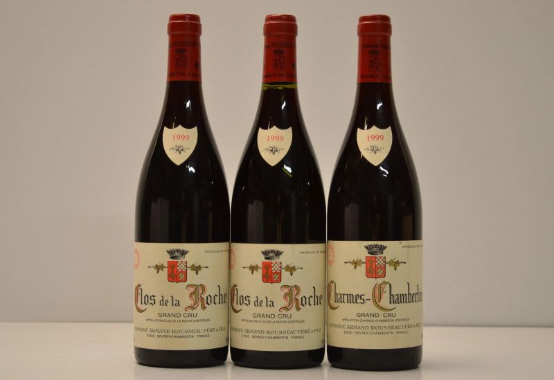 Selezione Domaine Armand Rousseau 1999  - Asta Una Eccezionale Selezione di Vini e Distillati Internazionali da Collezioni Private - Pandolfini Casa d'Aste